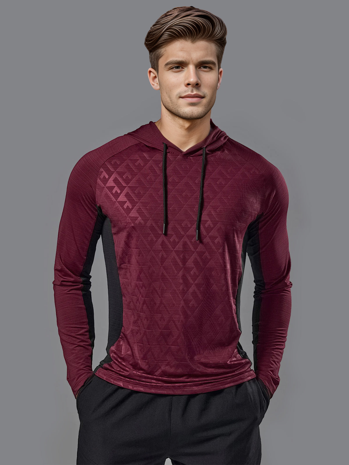 Quick Dry Hoodie Long Sleeve Performance Baselayer - Ahaselected