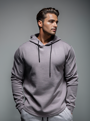 M's Hoodie Muscle fit Workout Heat Gear
