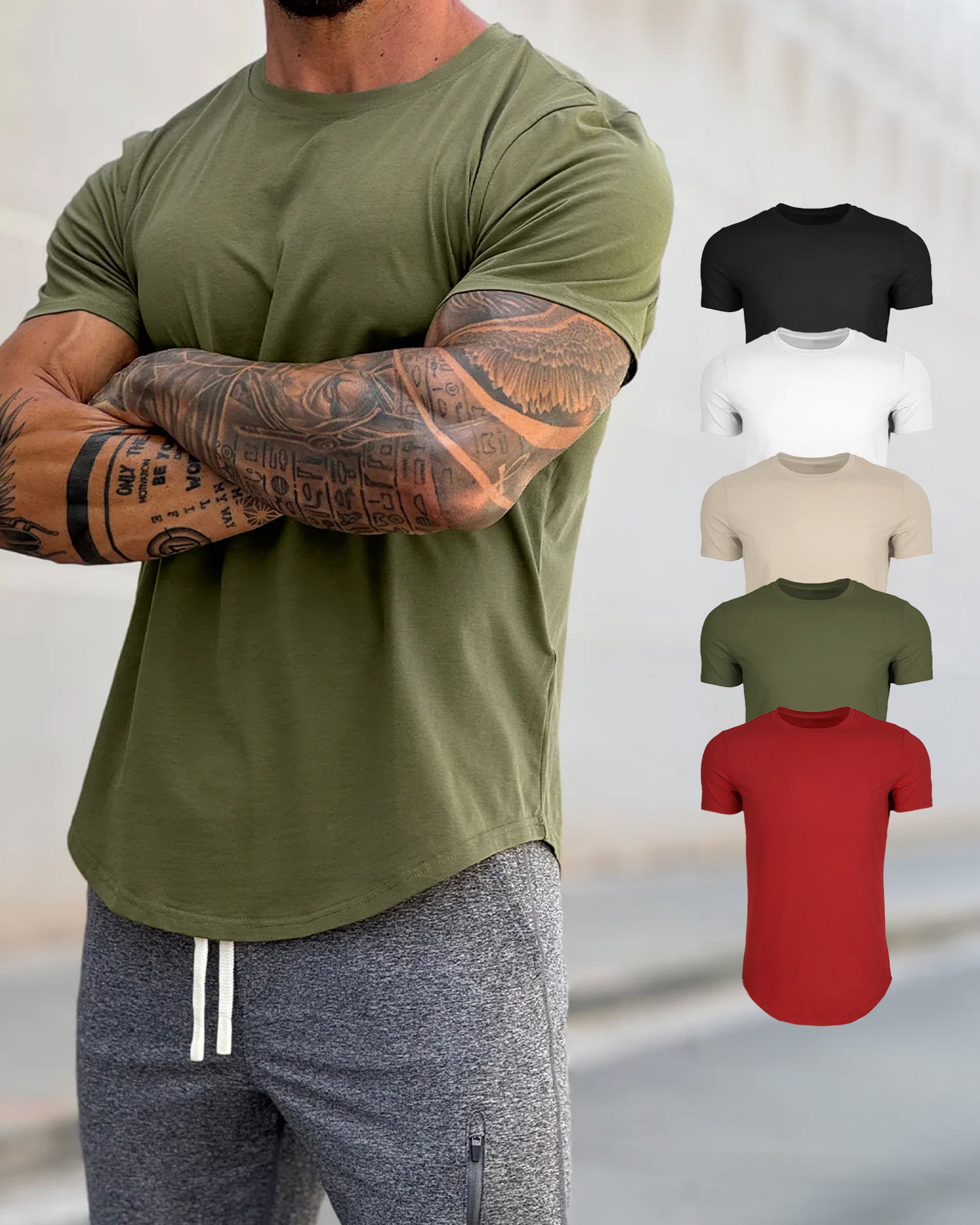 Neoma Curved Hem Shirt