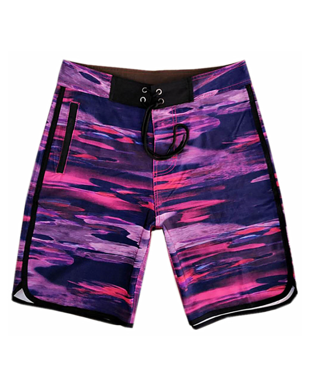 Men’s 7” Inseam 4-Way Stretch Water-Repellent Board Shorts(Red Collection)-thumbmail-5
