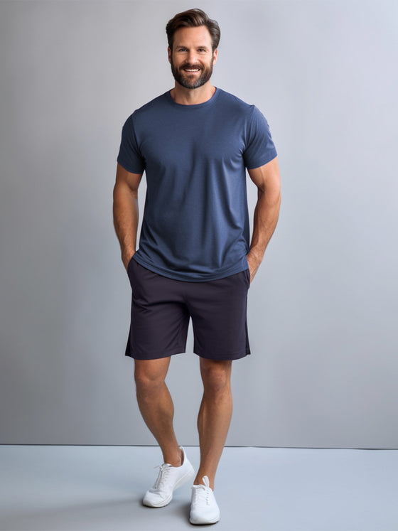 Chroma Tees Crew Neck Cotton Basic T-shirts - Ahaselected