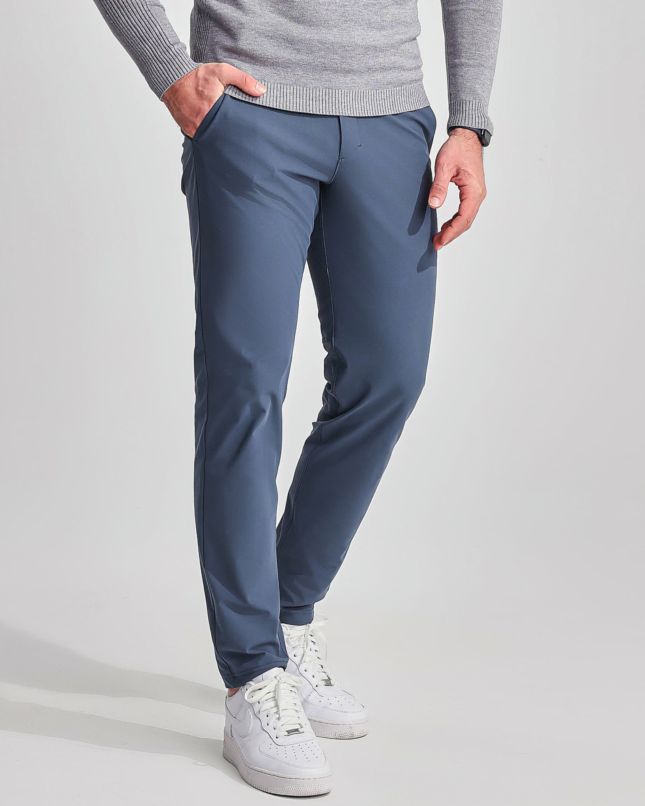 All Day Elite Performance™ Classic Slim Fit Chino Pants - Ahaselected