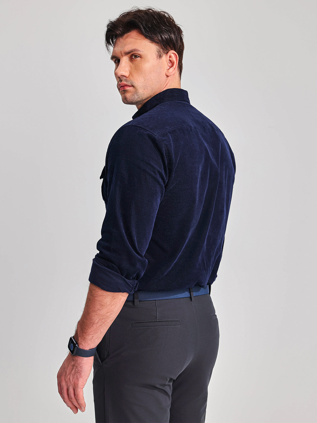 Men's Lightweight Corduroy Shirt - Ahaselected