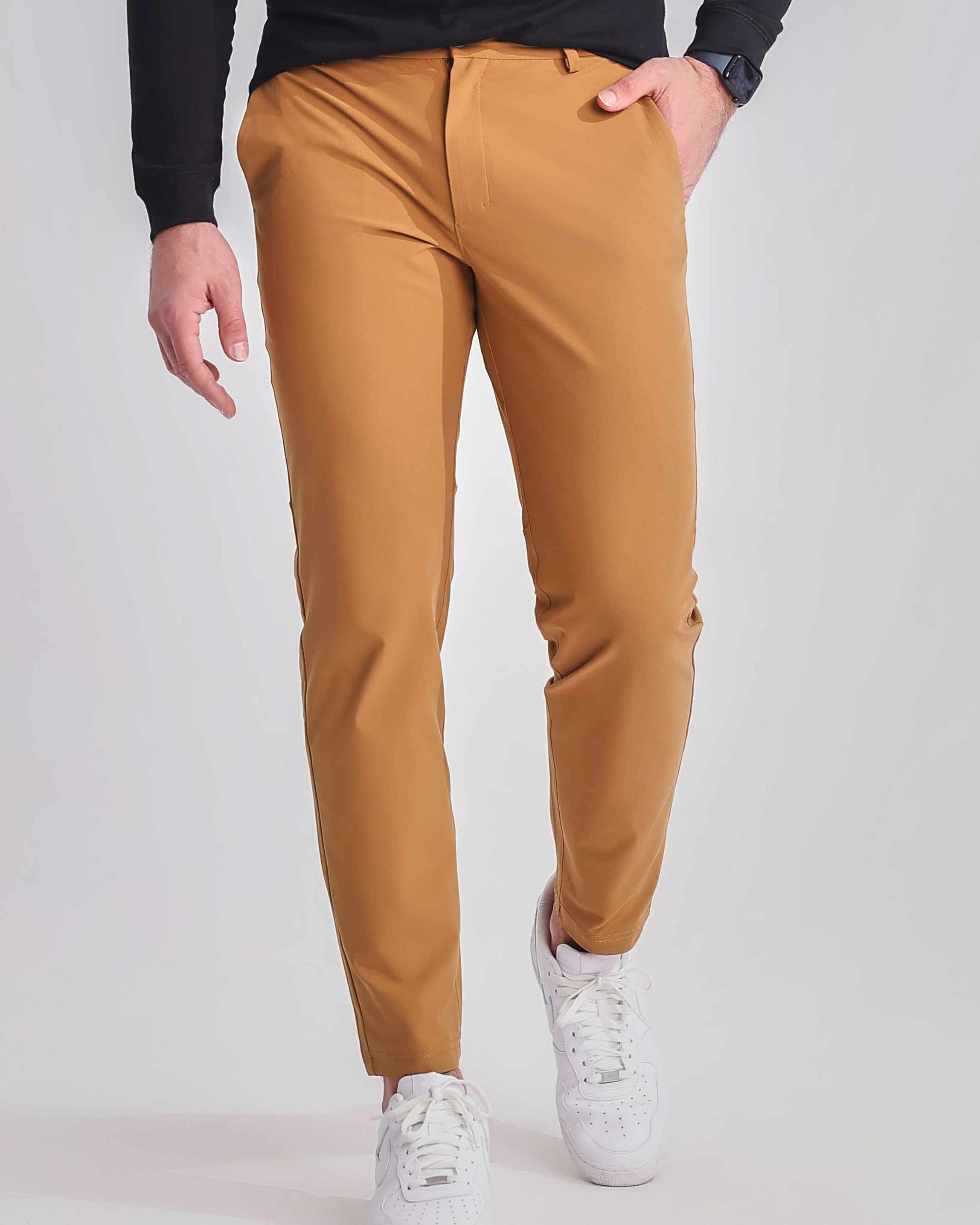All Day Elite Performance™ Classic Slim Fit Chino Pants - Ahaselected