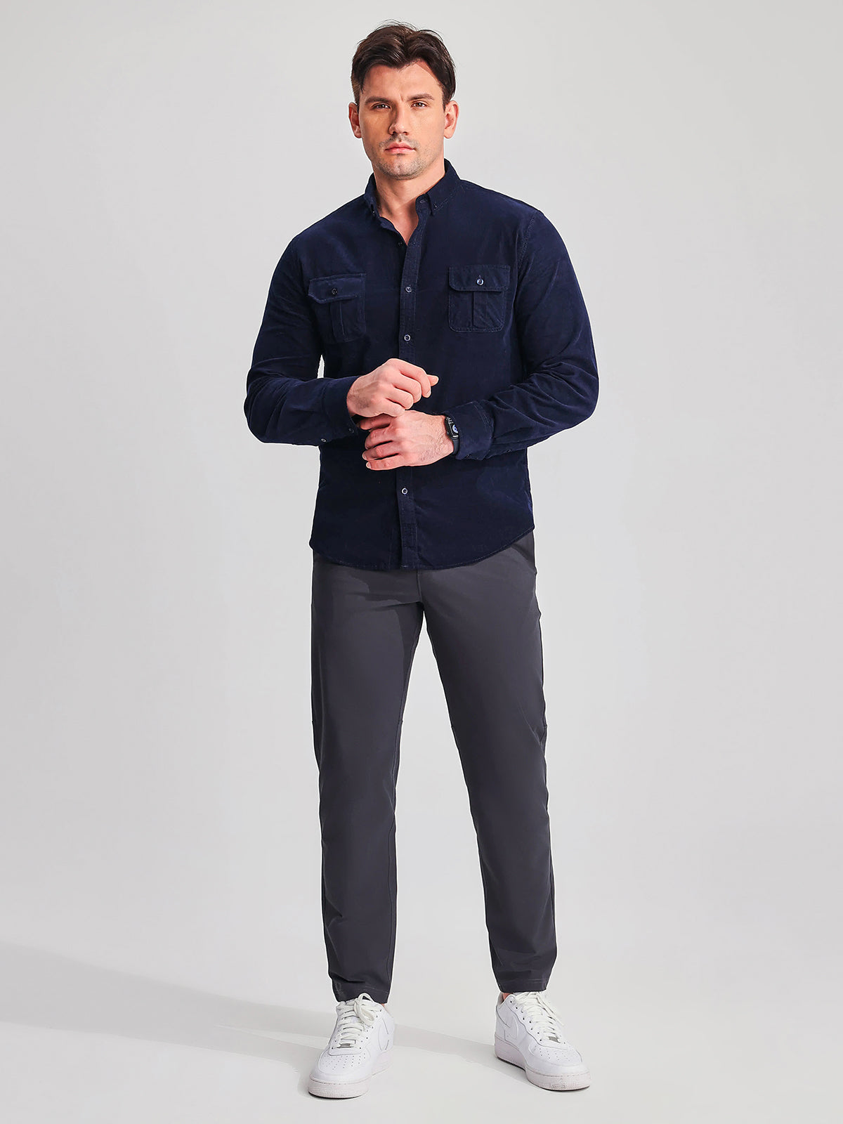 Men's Lightweight Corduroy Shirt - Ahaselected