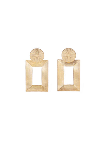 Women's Statement Metal Geometric Earrings