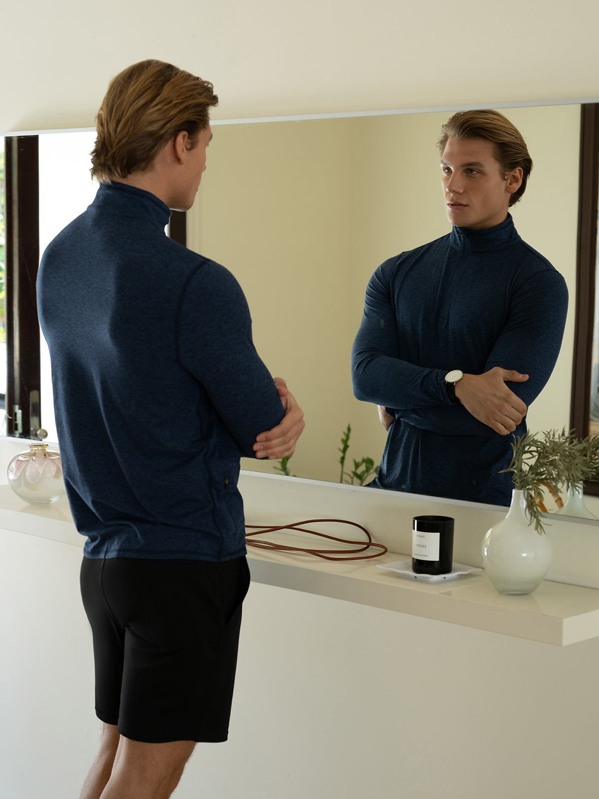 Softest Performance Tech Half Zip With Side Pocket - Ahaselected