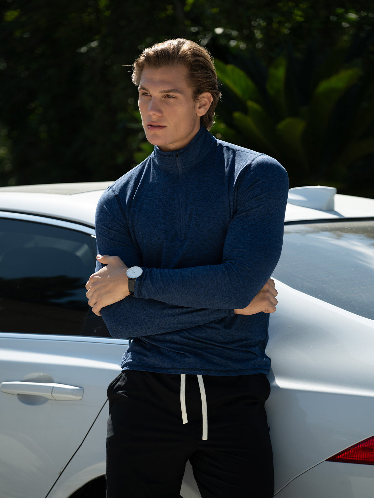 Softest Performance Tech Half Zip With Side Pocket - Ahaselected