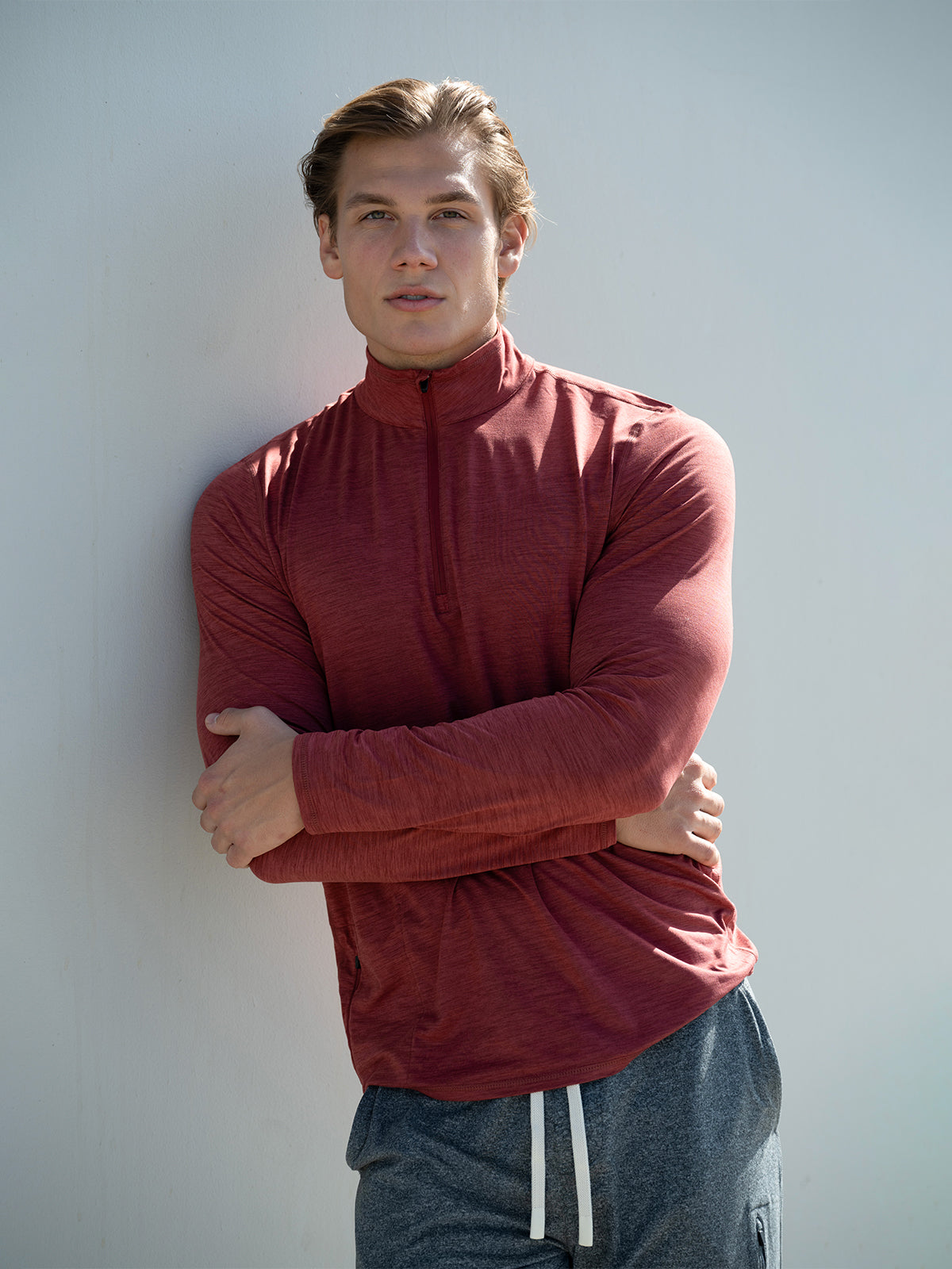 Softest Performance Tech Half Zip With Side Pocket - Ahaselected