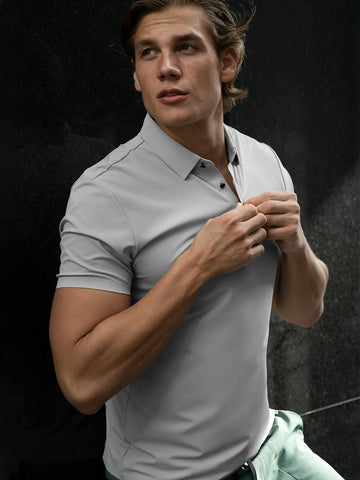 Stay Cool Performance Seamless Stretch Polo
