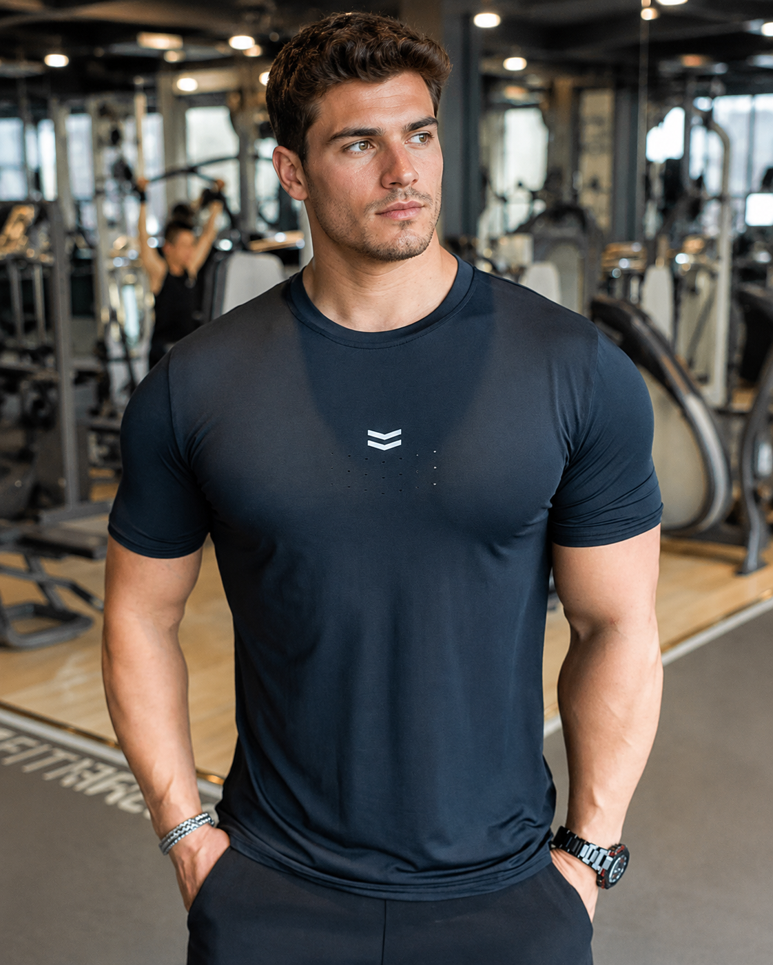 Quick Dry Short Sleeve Performance T-shirt-thumbmail-5