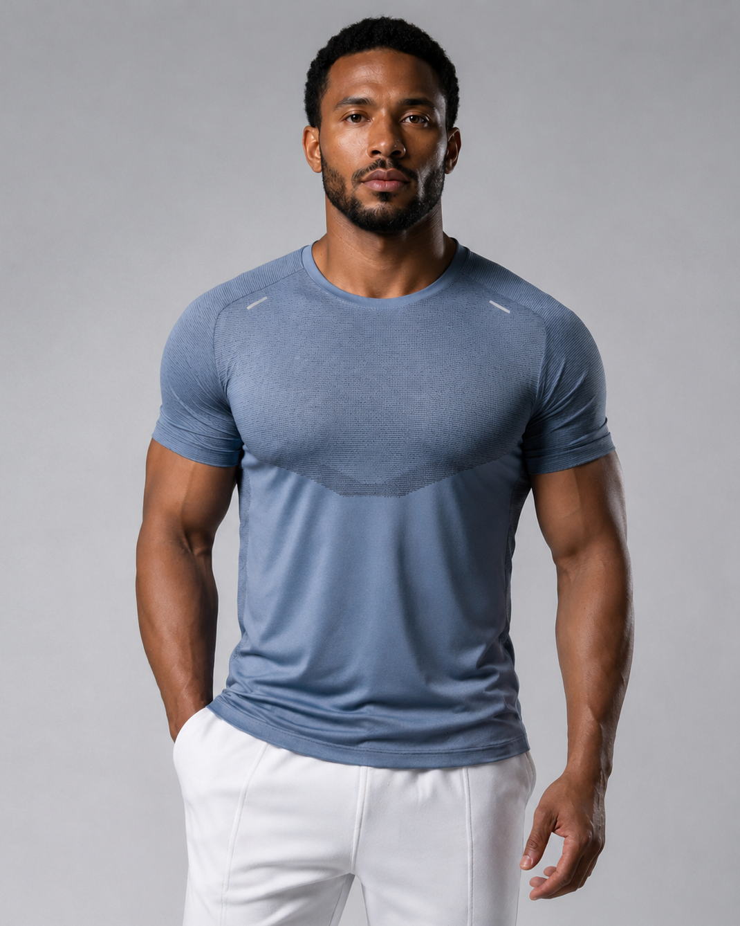 T-shirt d'entraînement à manches courtes à séchage rapide