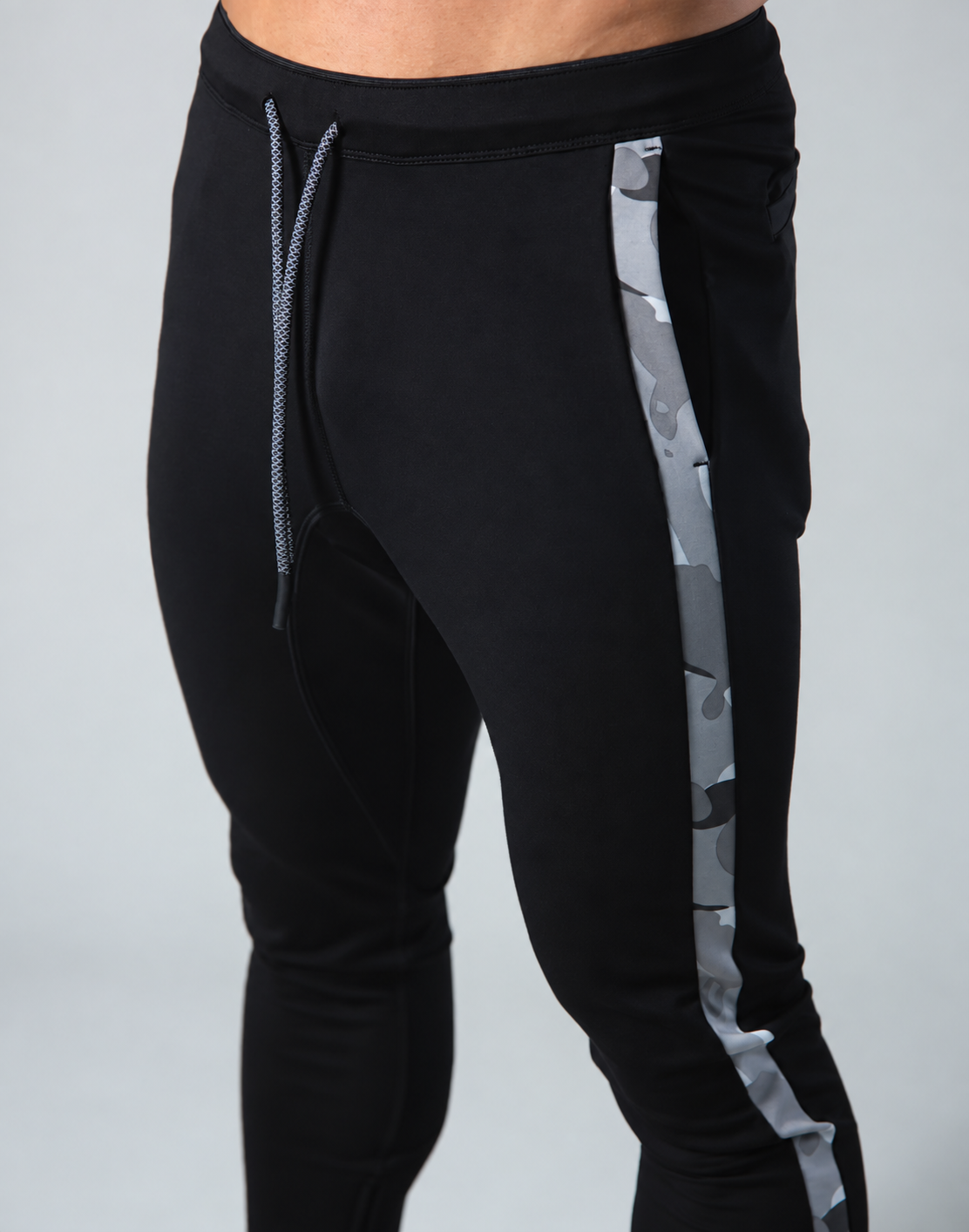 Men’s Camo Panel Athletic Ankle Zip Joggers-thumbmail-15