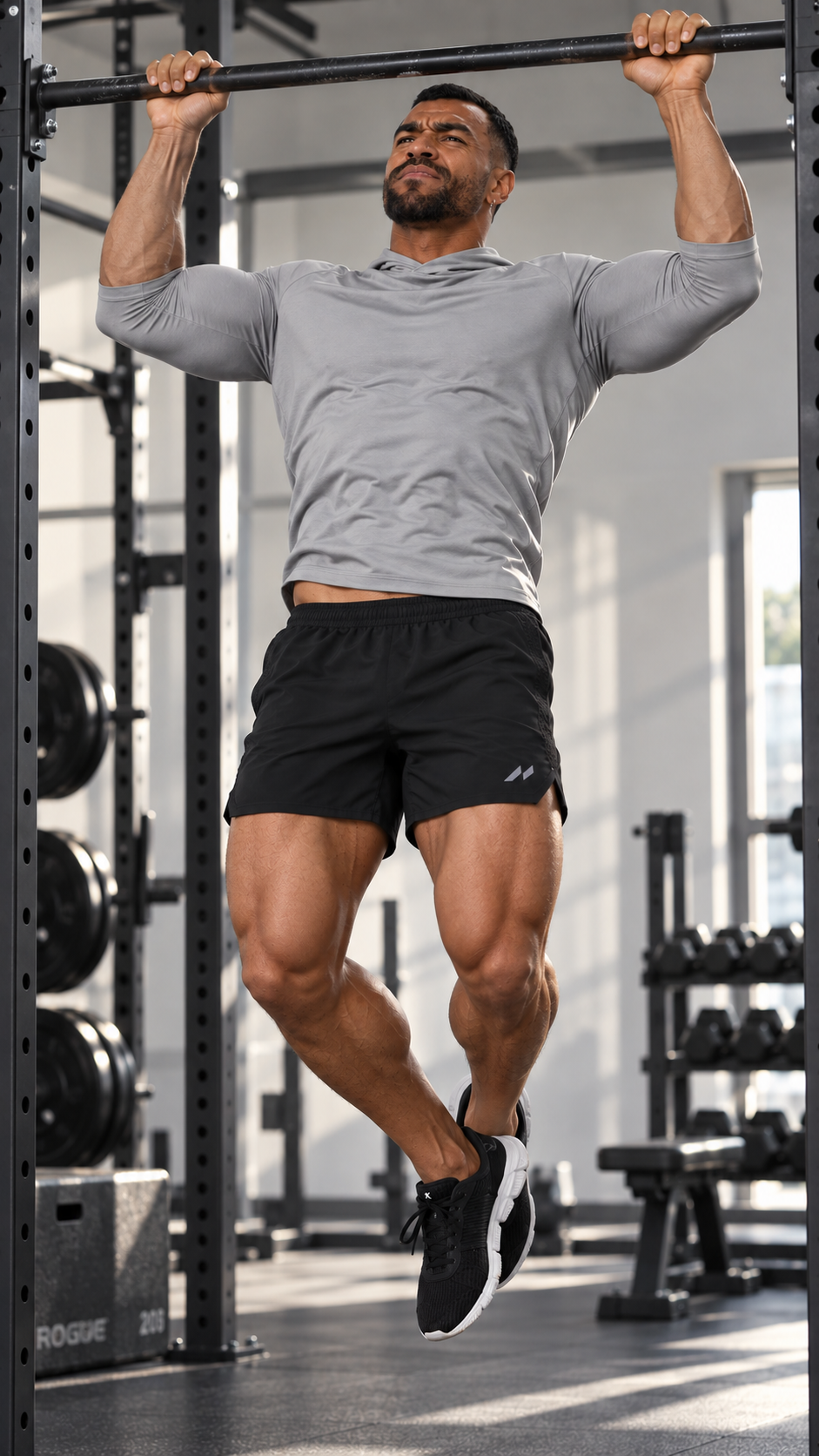 Men's Long Sleeve Quick Dry Performance Hoodie Top-thumbmail-7