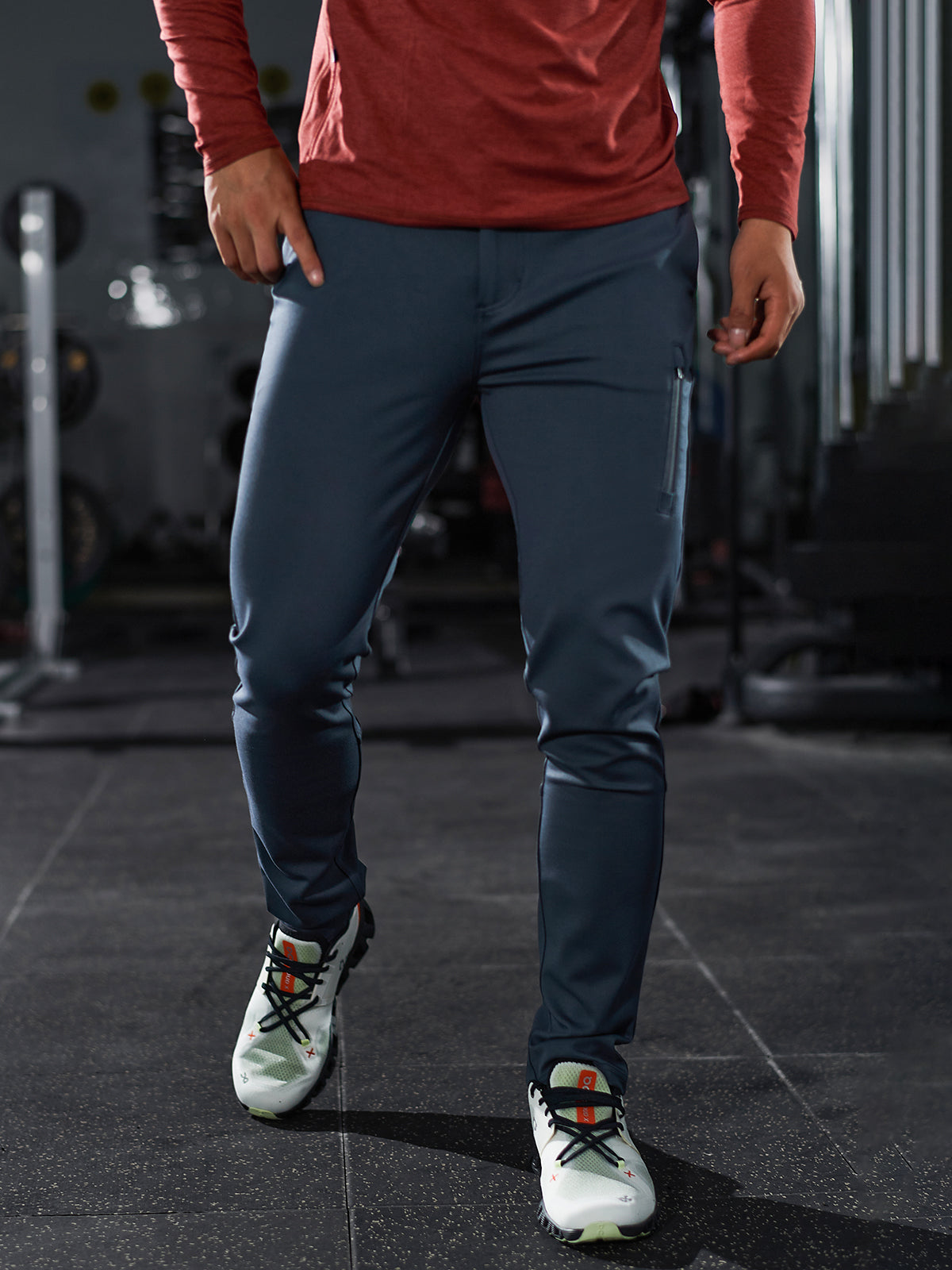 Big & Tall - Meta Twill Performance Stretch Pant - Ahaselected