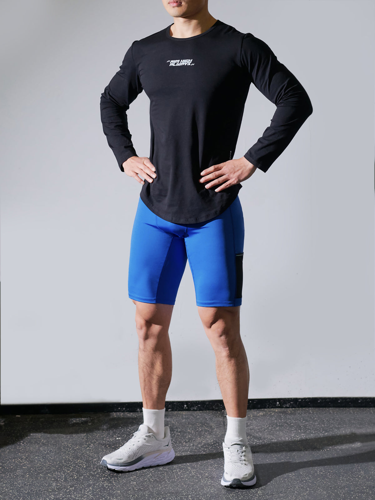 Compression 9" Short With Pockets - Ahaselected