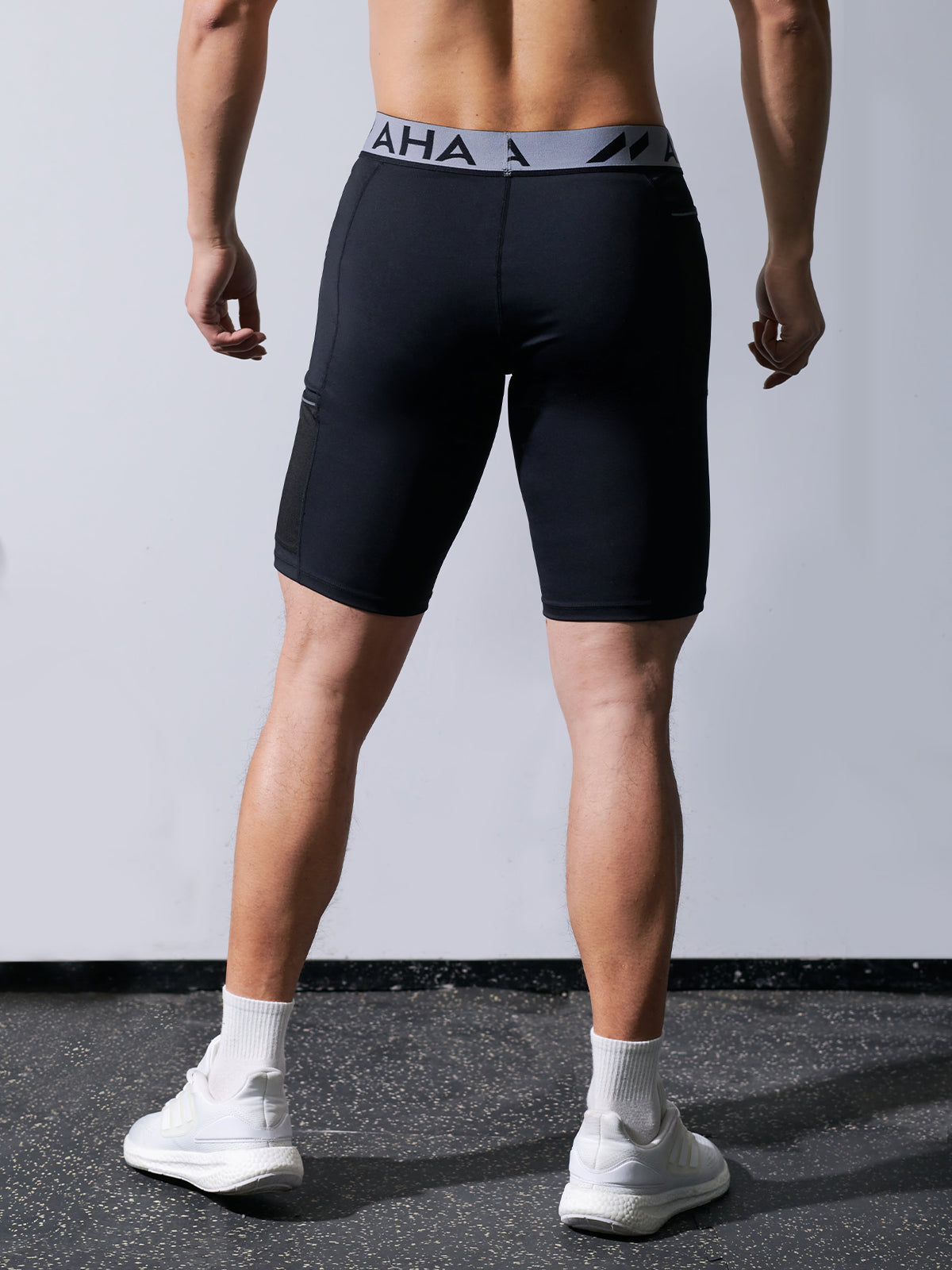 Compression 9" Short With Pockets - Ahaselected