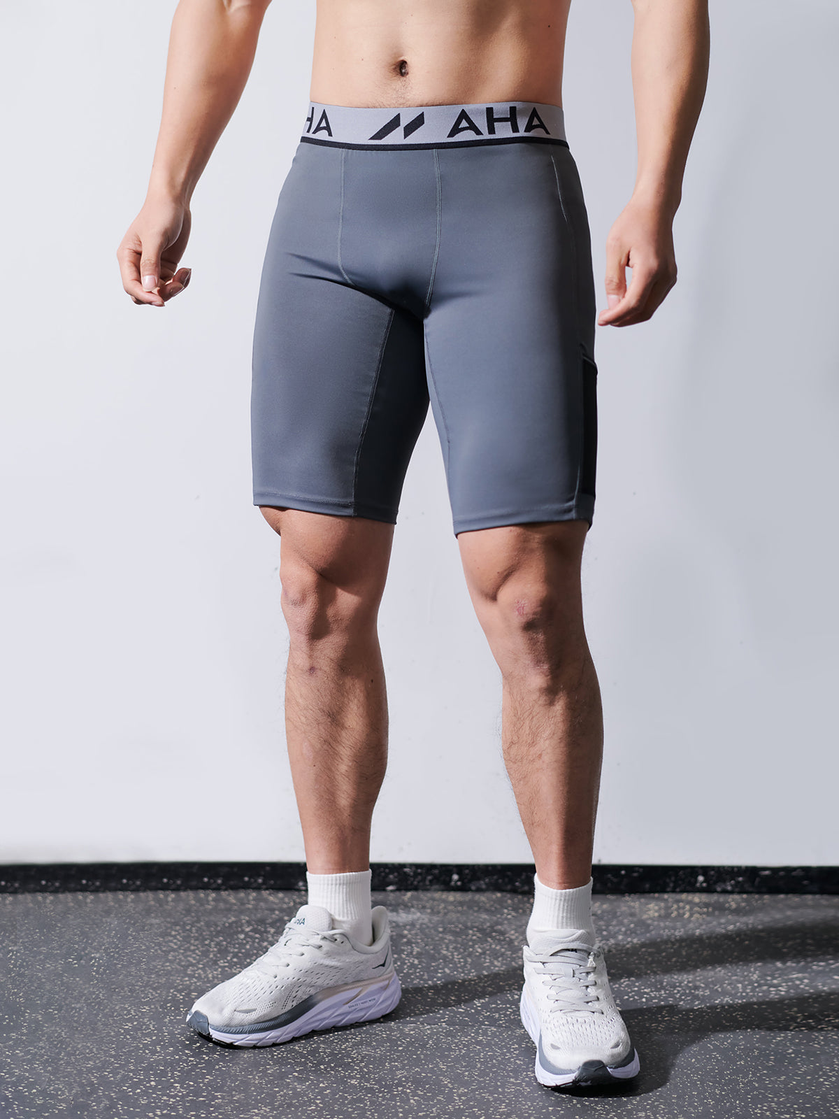 Compression 9" Short With Pockets - Ahaselected