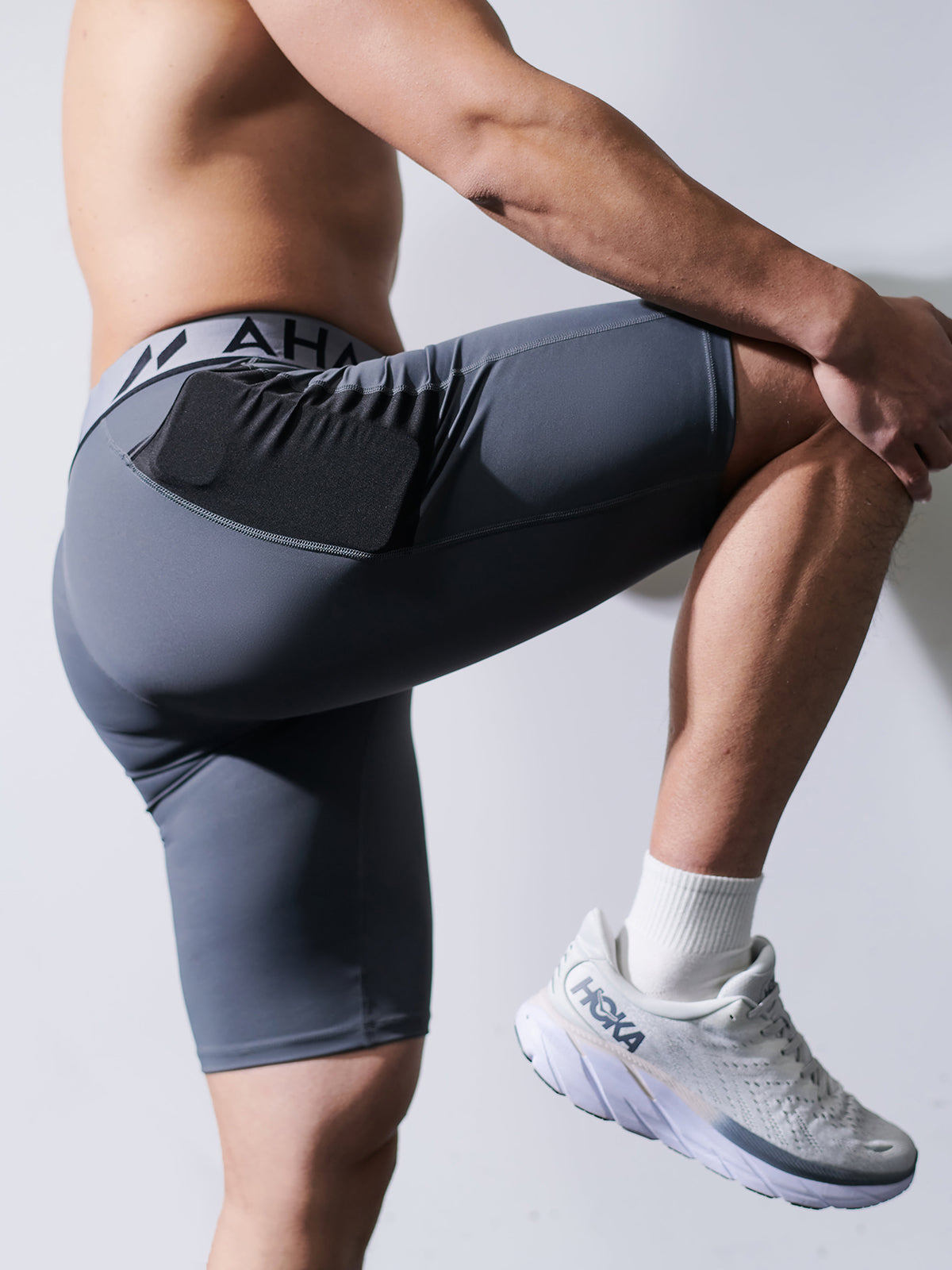Compression 9" Short With Pockets - Ahaselected