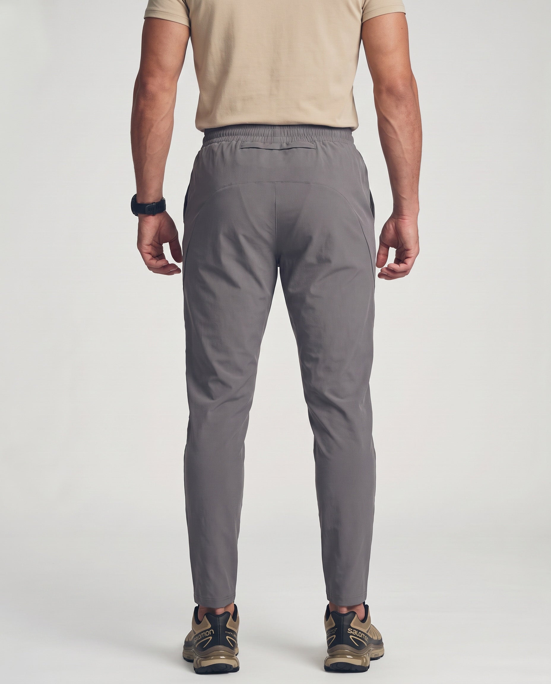 Pantalones deportivos cónicos de secado rápido y rendimiento para hombre-thumbmail-30