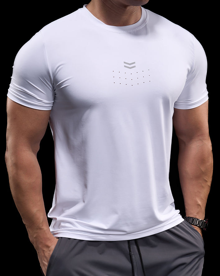Quick Dry Short Sleeve Performance T-shirt - Ahaselected