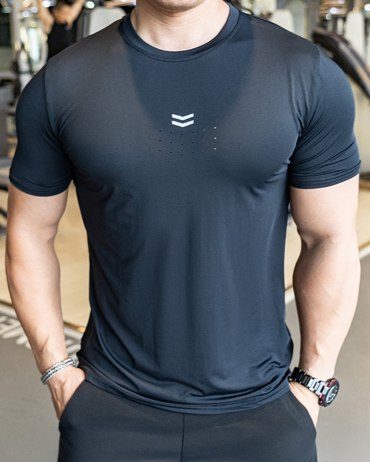 Quick Dry Short Sleeve Performance T-shirt - Ahaselected