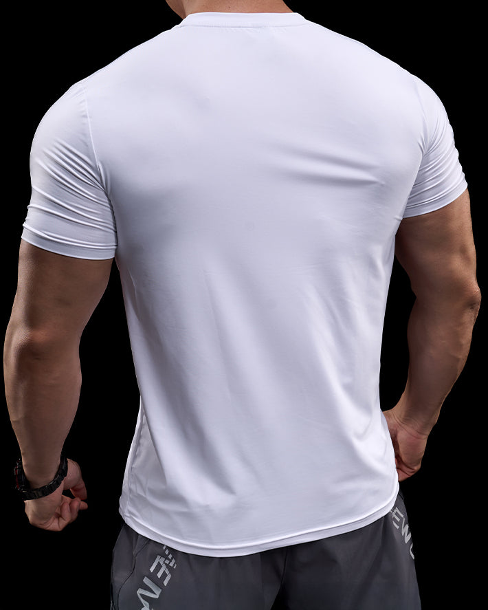 Quick Dry Short Sleeve Performance T-shirt - Ahaselected