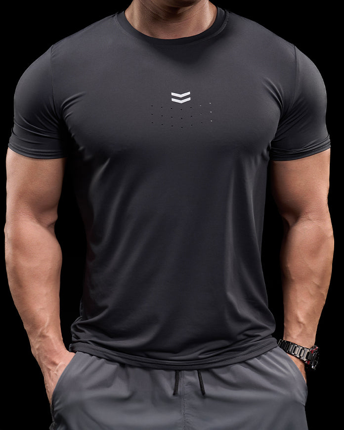Quick Dry Short Sleeve Performance T-shirt - Ahaselected