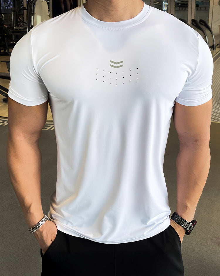 Quick Dry Short Sleeve Performance T-shirt - Ahaselected