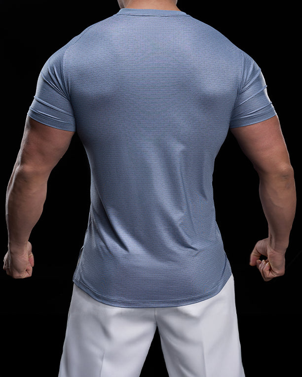 Quick Dry Short Sleeve Training T-shirt - Ahaselected