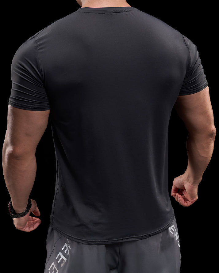 Quick Dry Short Sleeve Performance T-shirt - Ahaselected