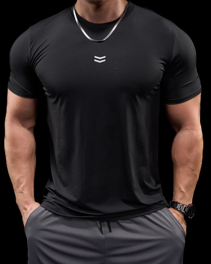 Quick Dry Short Sleeve Performance T-shirt - Ahaselected