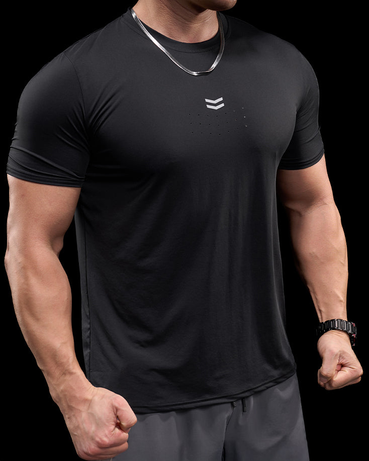 Quick Dry Short Sleeve Performance T-shirt - Ahaselected