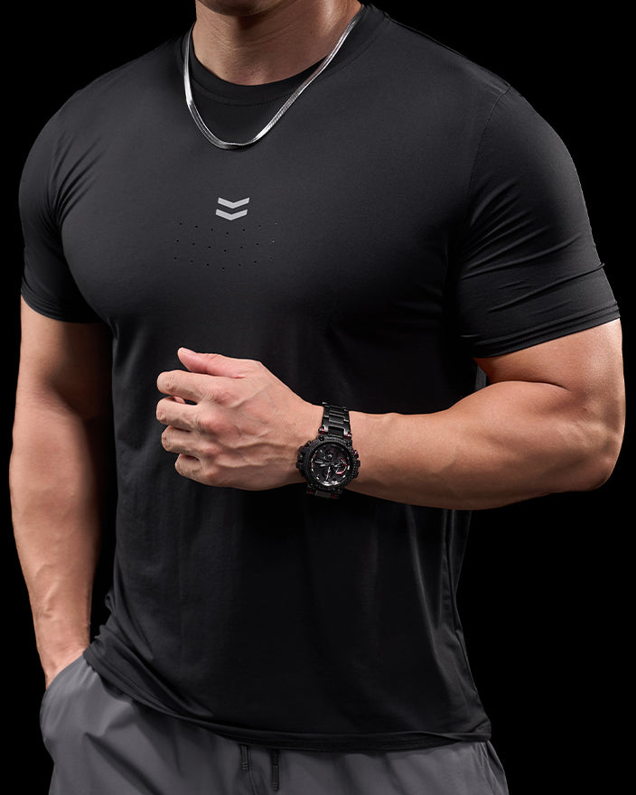 Quick Dry Short Sleeve Performance T-shirt - Ahaselected