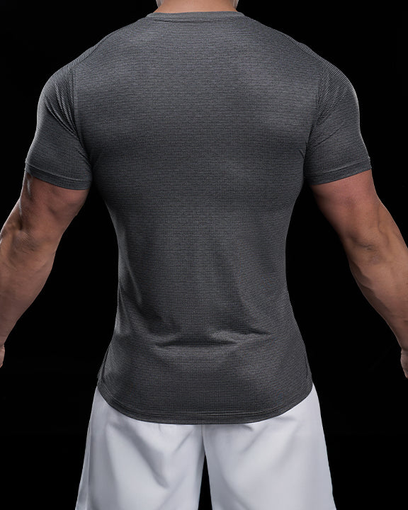 Quick Dry Short Sleeve Training Tee - Ahaselected