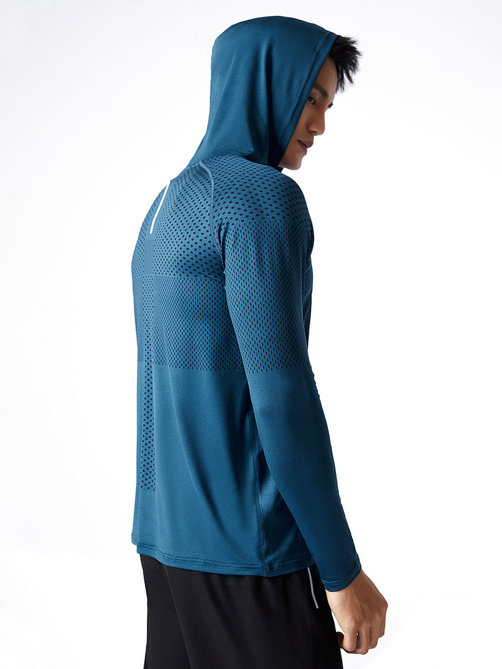 Camisa deportiva con capucha Core