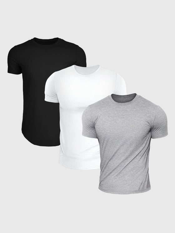 Bestseller 3-Pack Tee All Day Elite & Kore & Softest Performance - Ahaselected