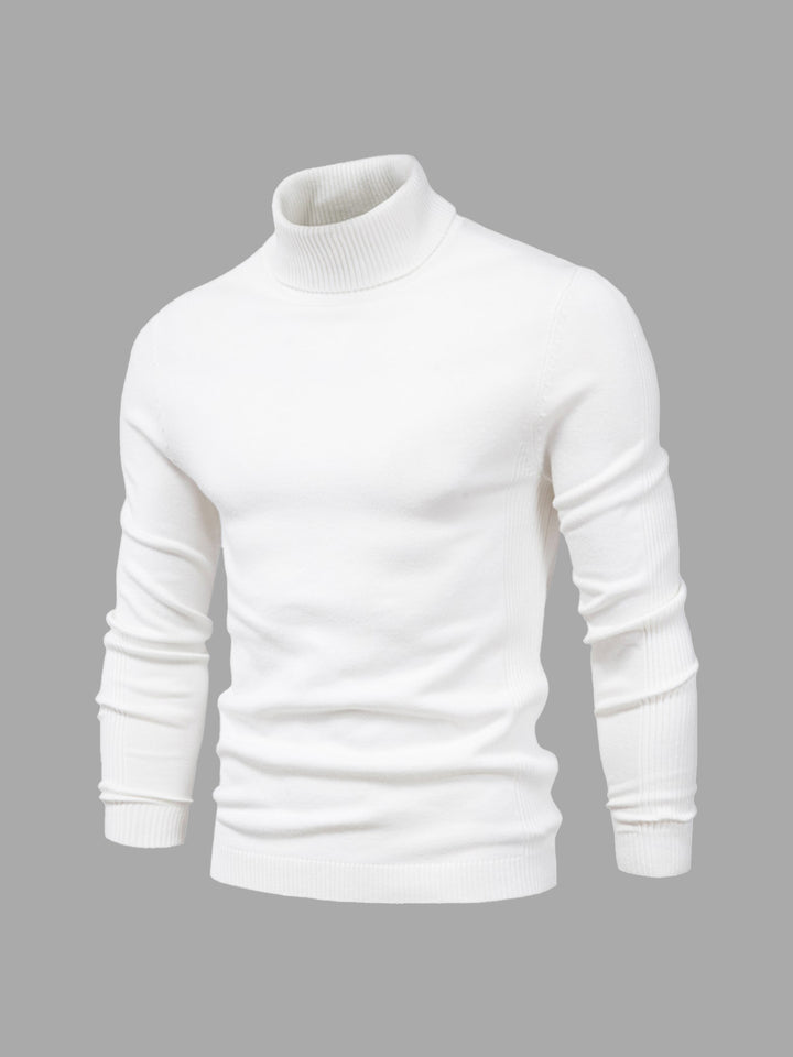 M's Turtleneck Washable Sweater