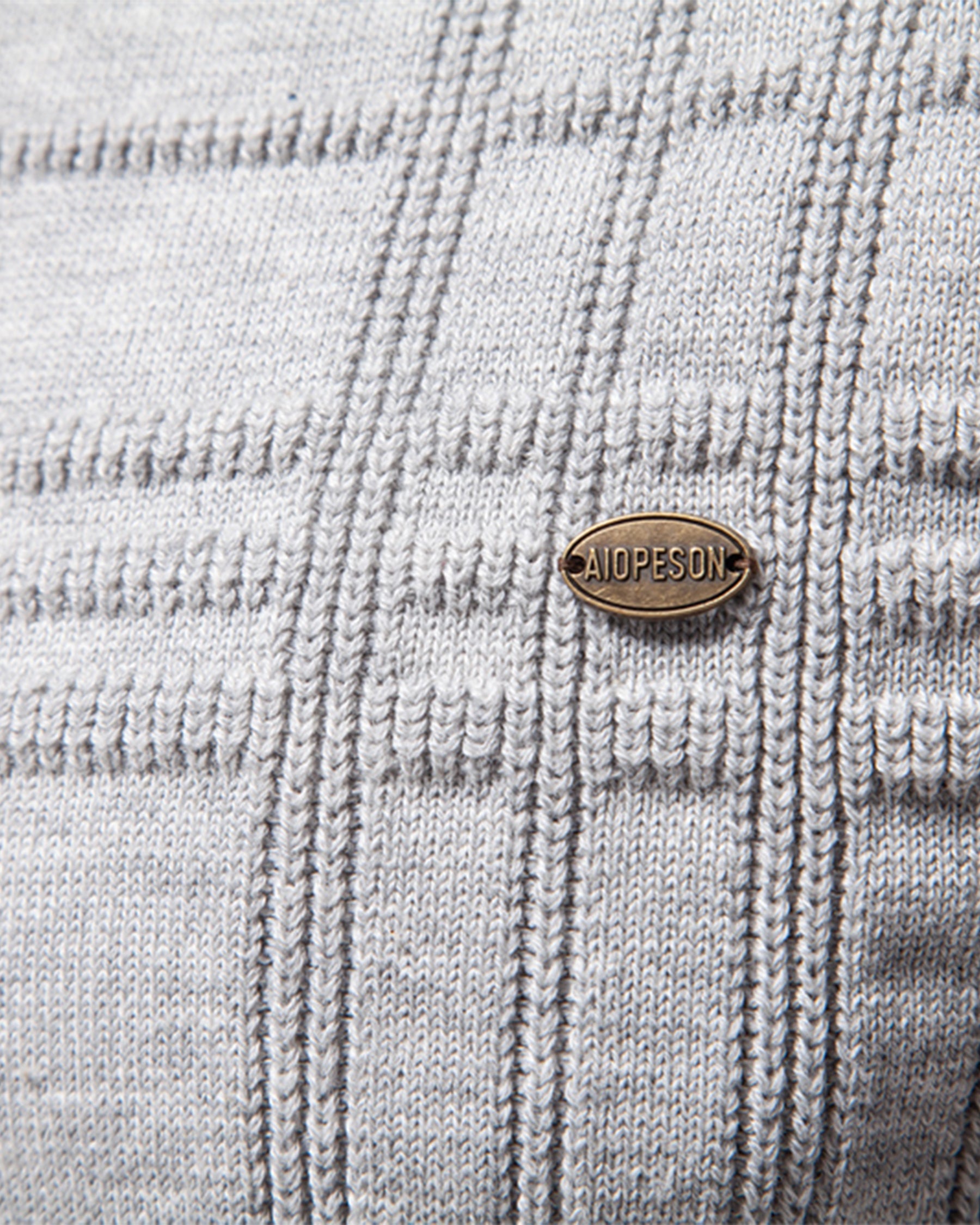 Crosshatch Crew Neck Sweater New - Ahaselected