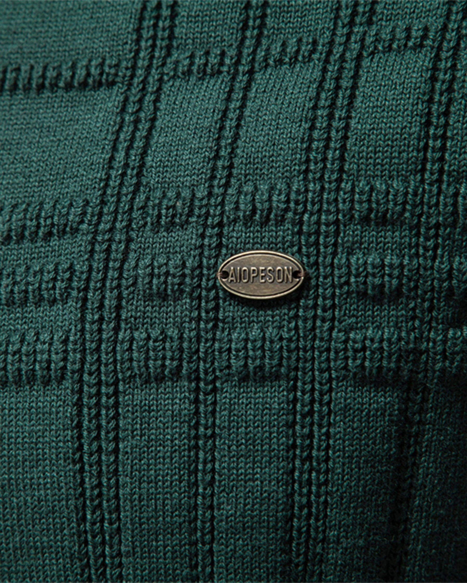 Crosshatch Crew Neck Sweater New - Ahaselected