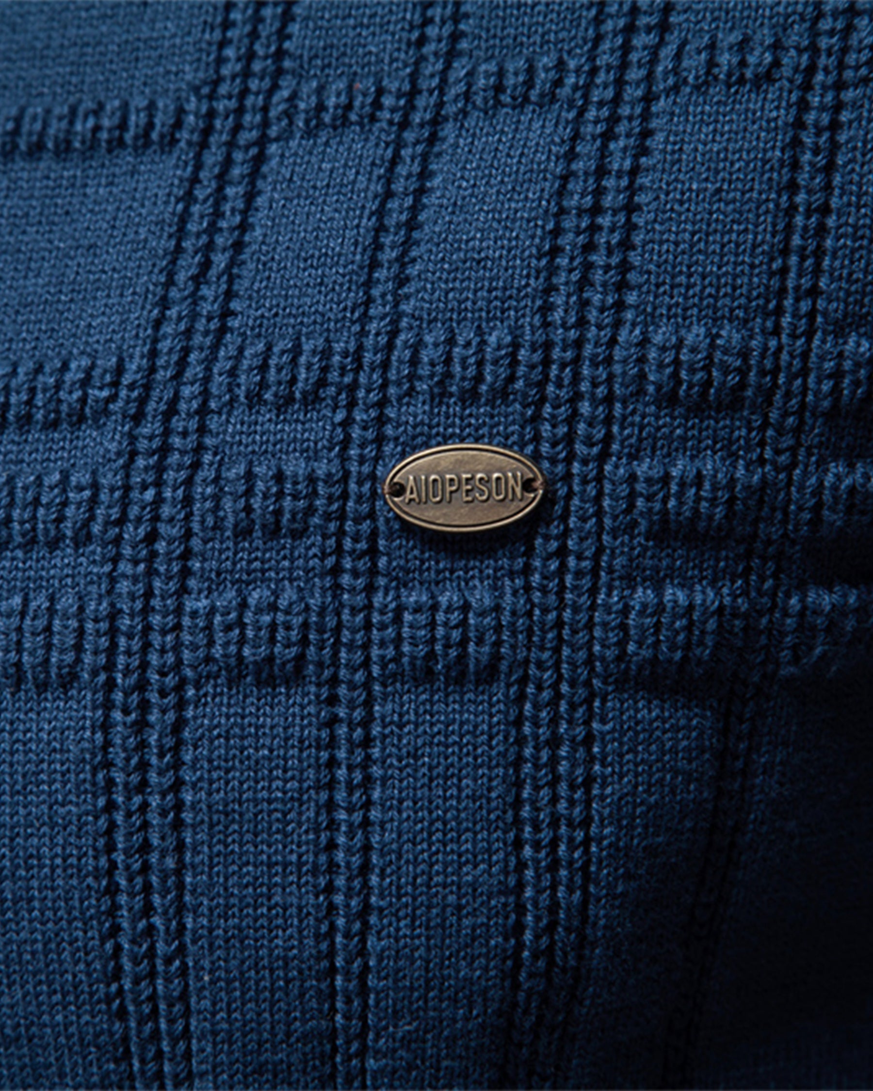 Crosshatch Crew Neck Sweater New - Ahaselected