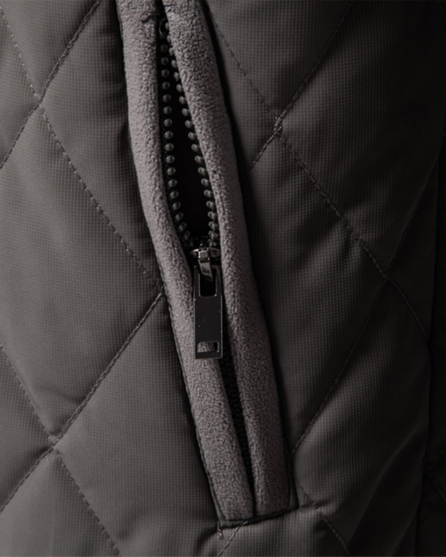 Panelled Hybrid Bomber Jacket New - Ahaselected