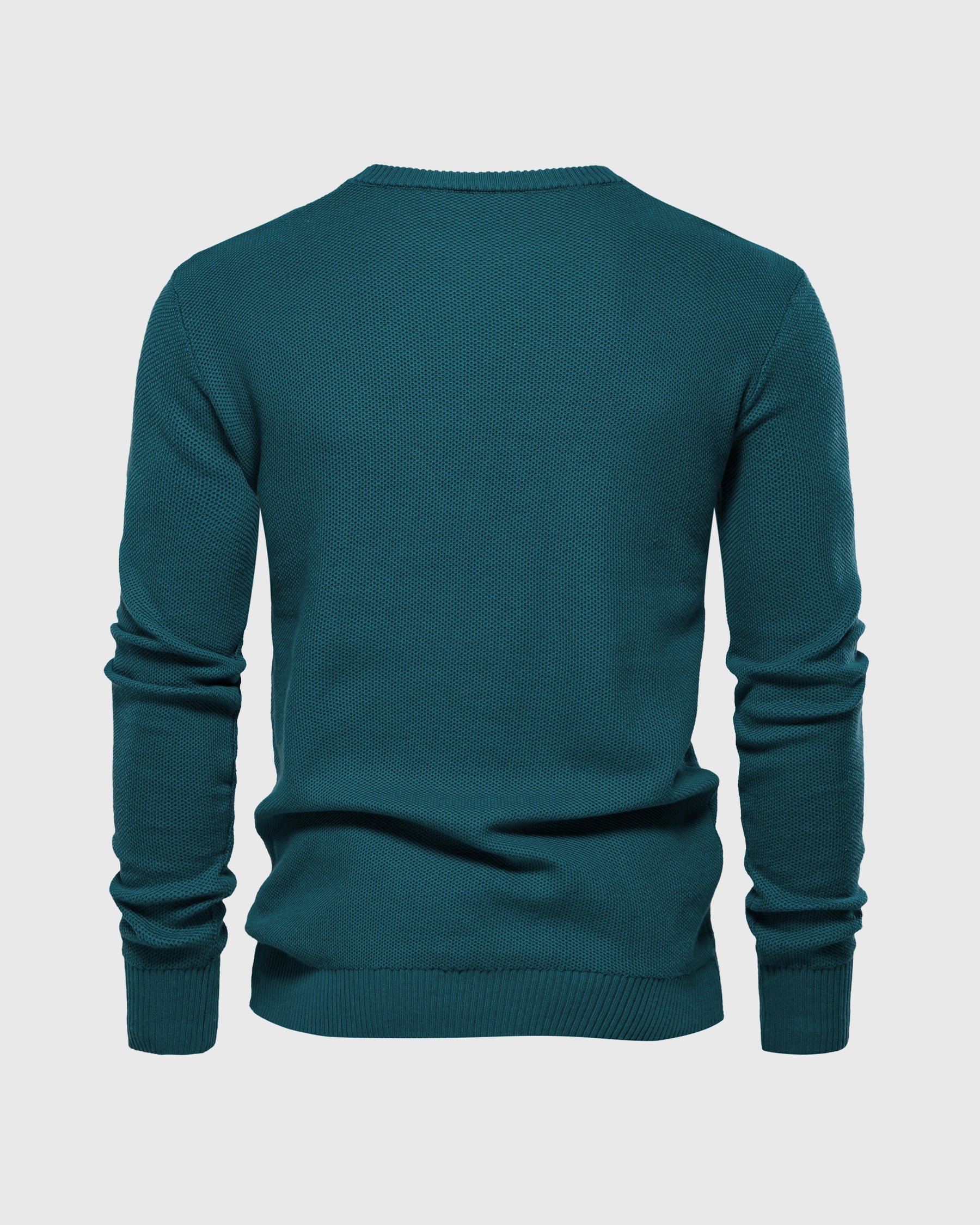 Pique Crew Sweater New - Ahaselected