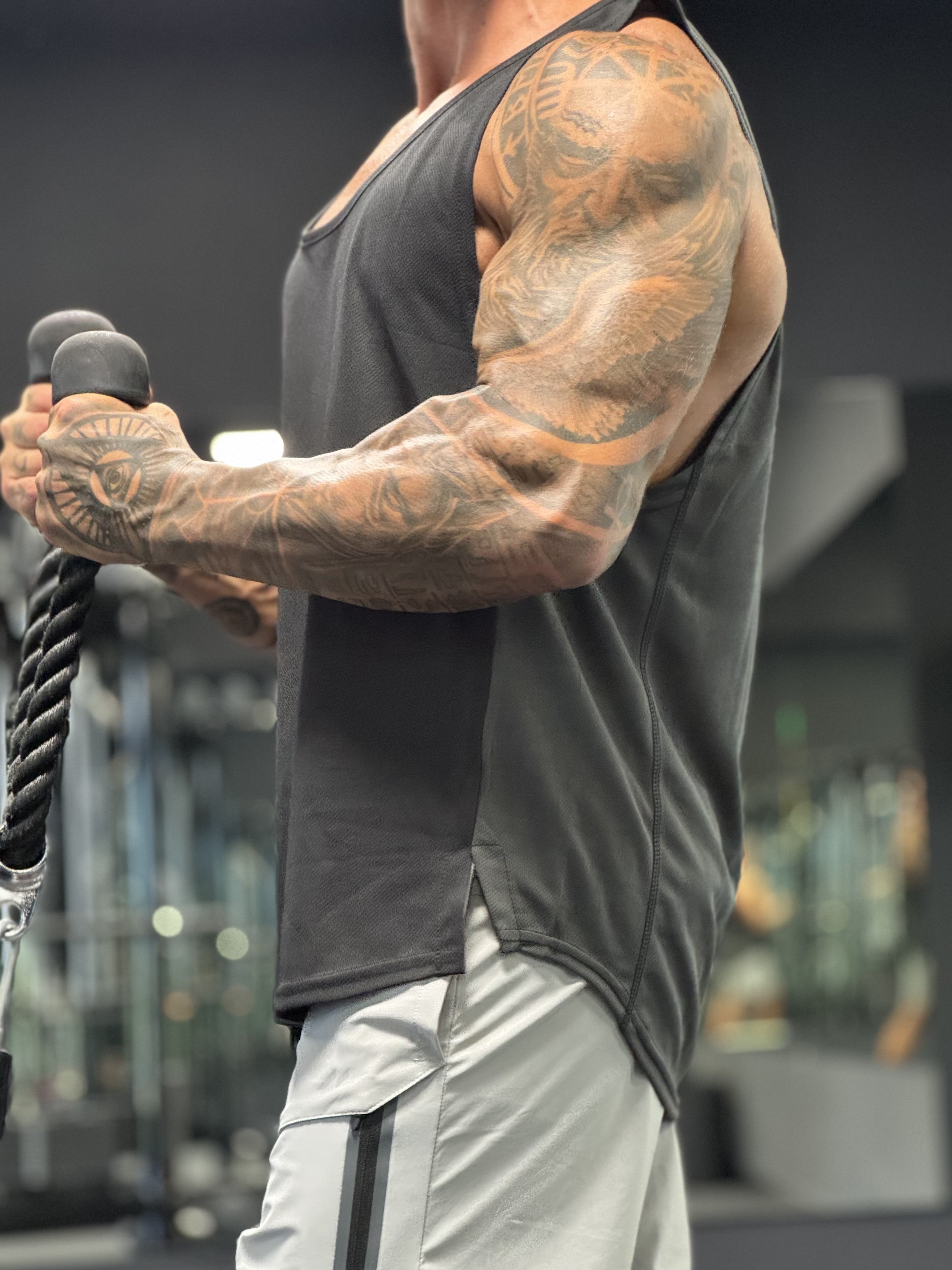 Mesh Gym Tank New - Ahaselected