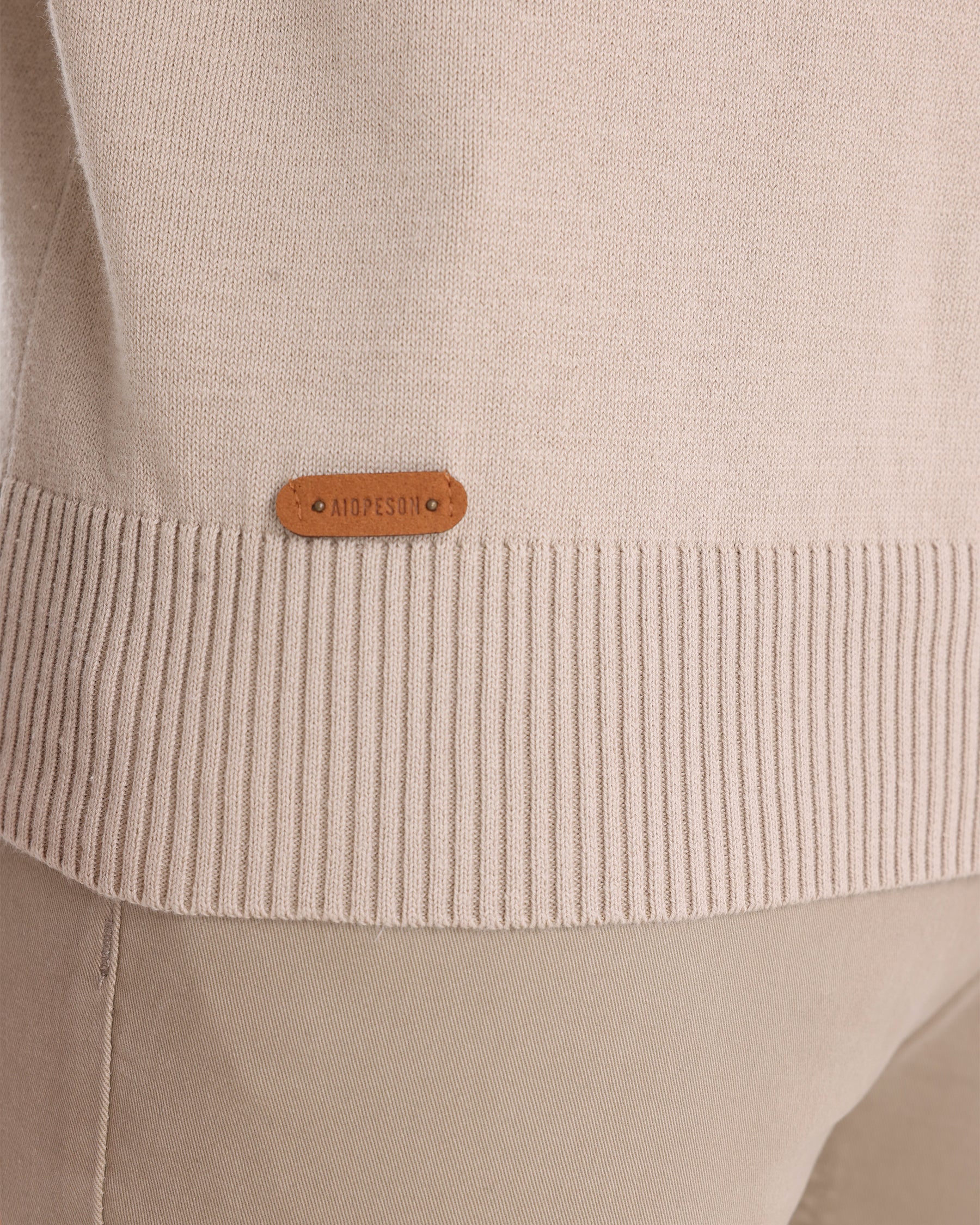 Crosshatch Crew Neck Sweater New - Ahaselected