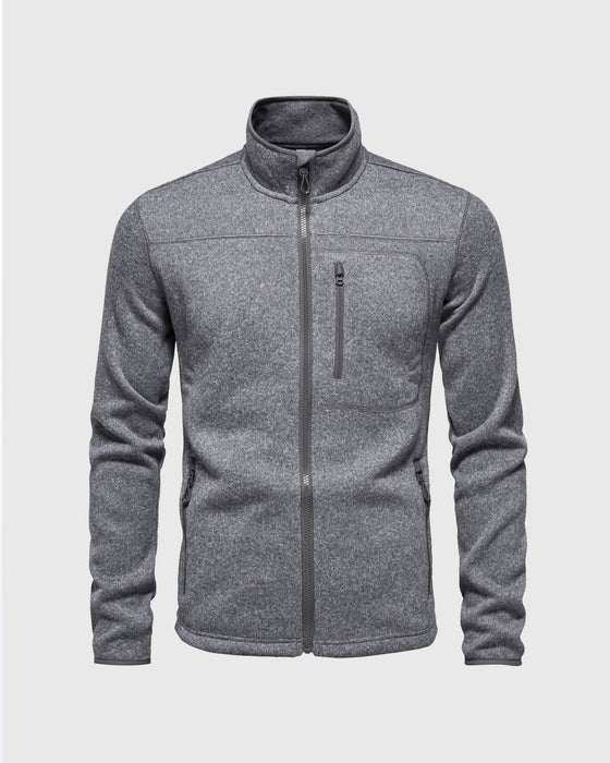 Recycled Tech Sherpa Jacket - Ahaselected