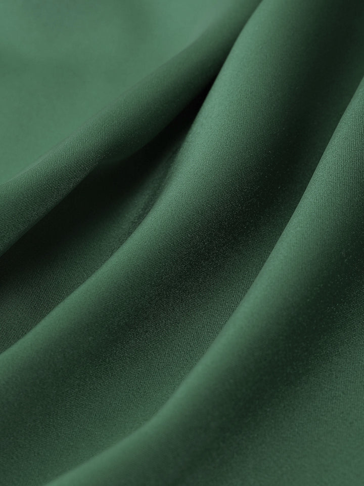 Kurzarmhemd aus Satin mit Patchwork und entspannter Passform