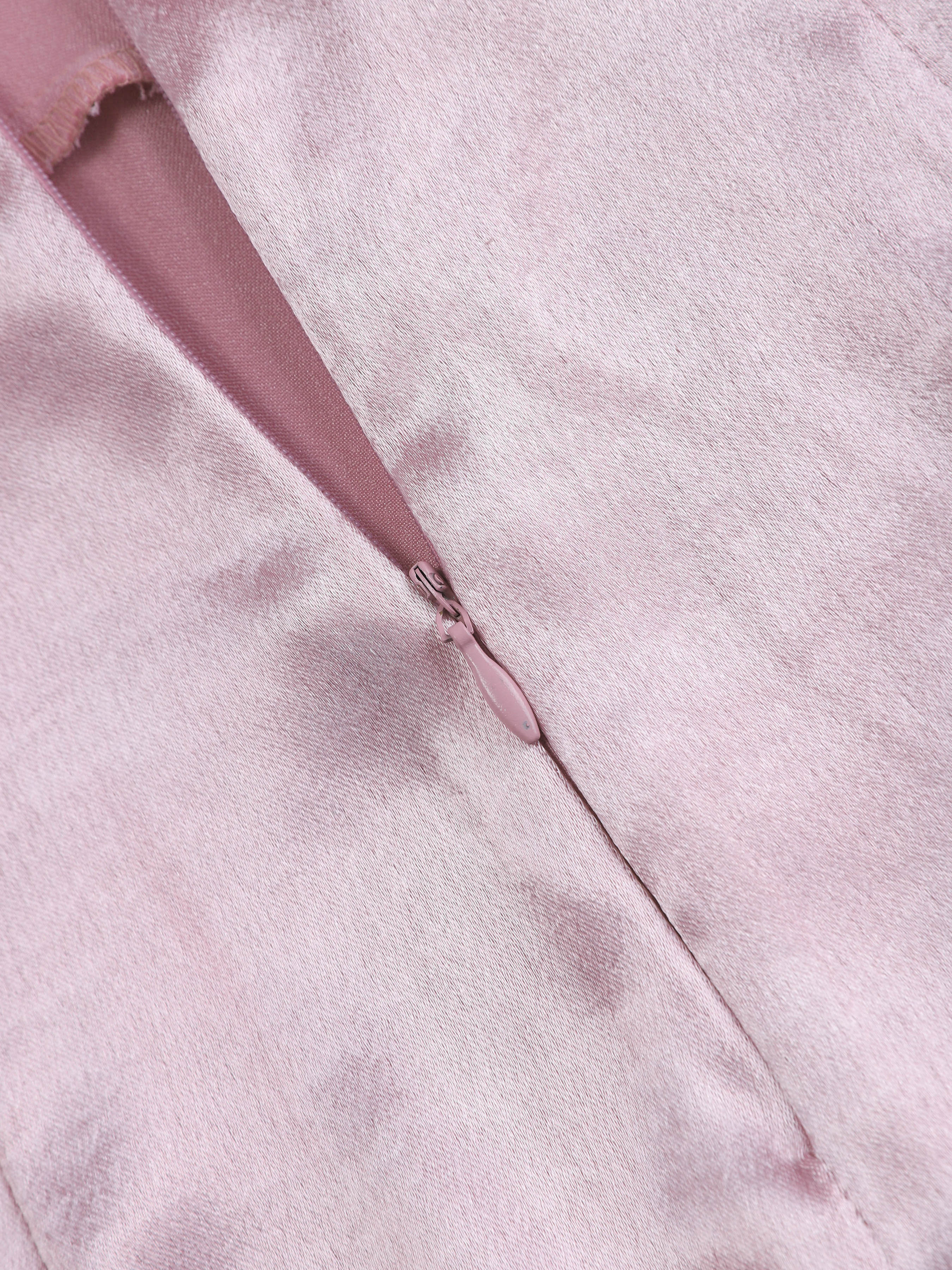Recycled Satin Bustier Slip Dress - Ahaselected