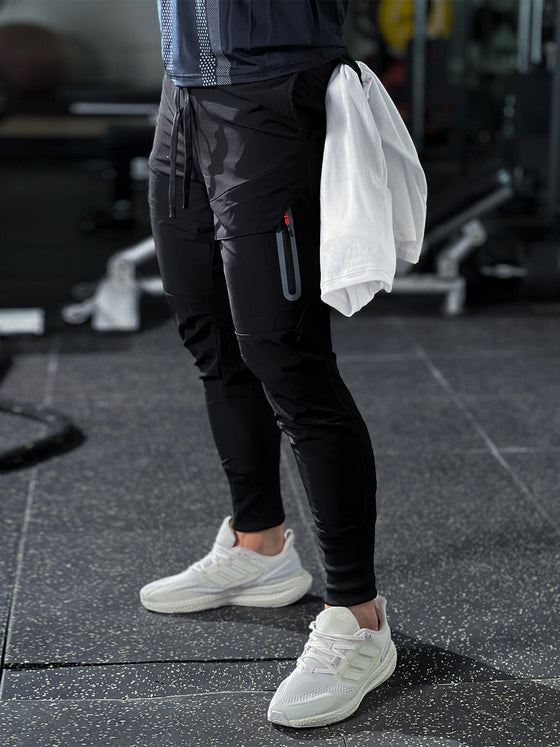 3 Pack Stay Cool High Rib Cargo Jogger Athletic Pants - Ahaselected
