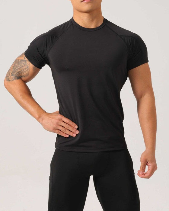 Men’s Contrast Panel Performance Training T-Shirt